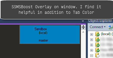 ssmsboost textbox overlay