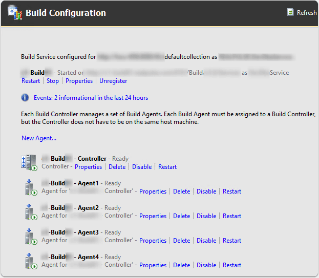 Build Configuration Pane