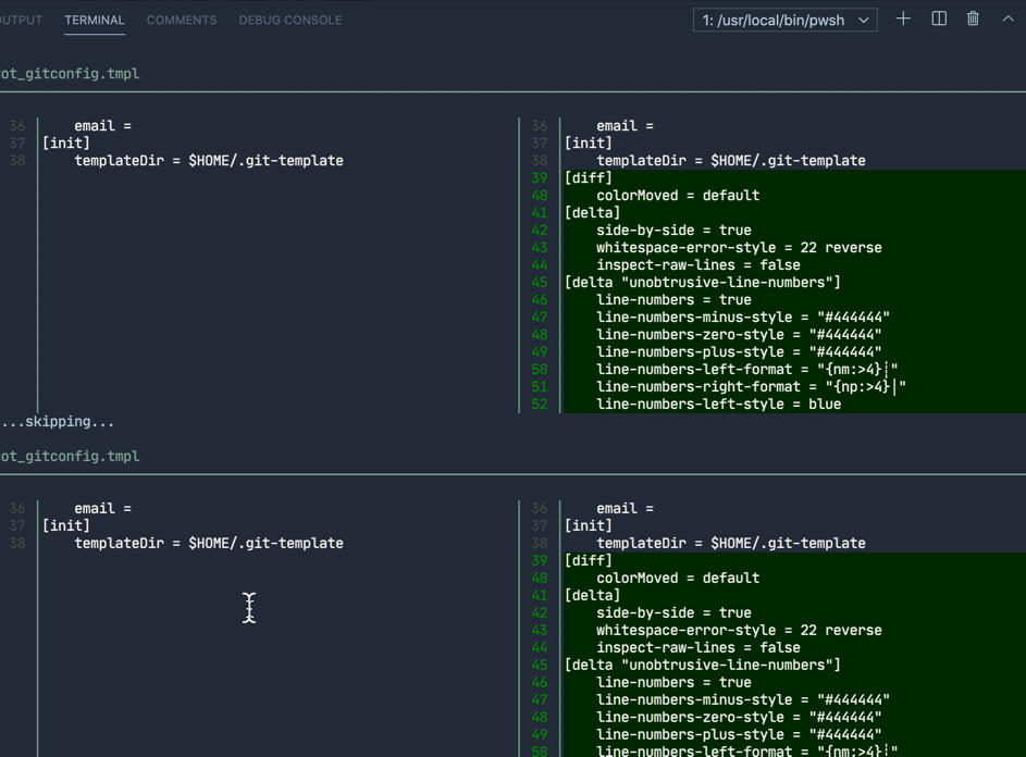 delta diff viewer